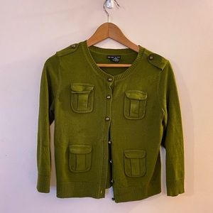New York & Co. military style cardigan